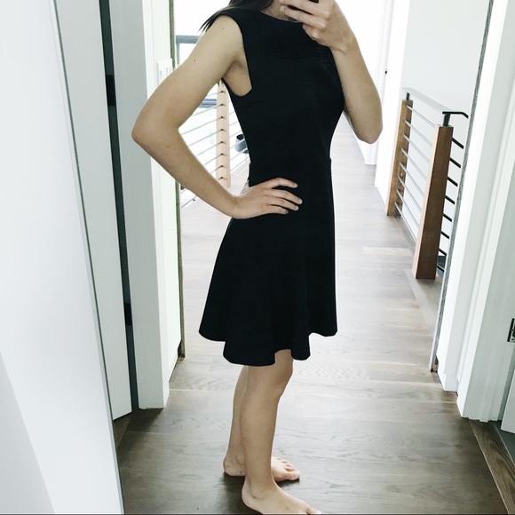 Banana Republic Black A-Line Dress - Picture 2 of 4